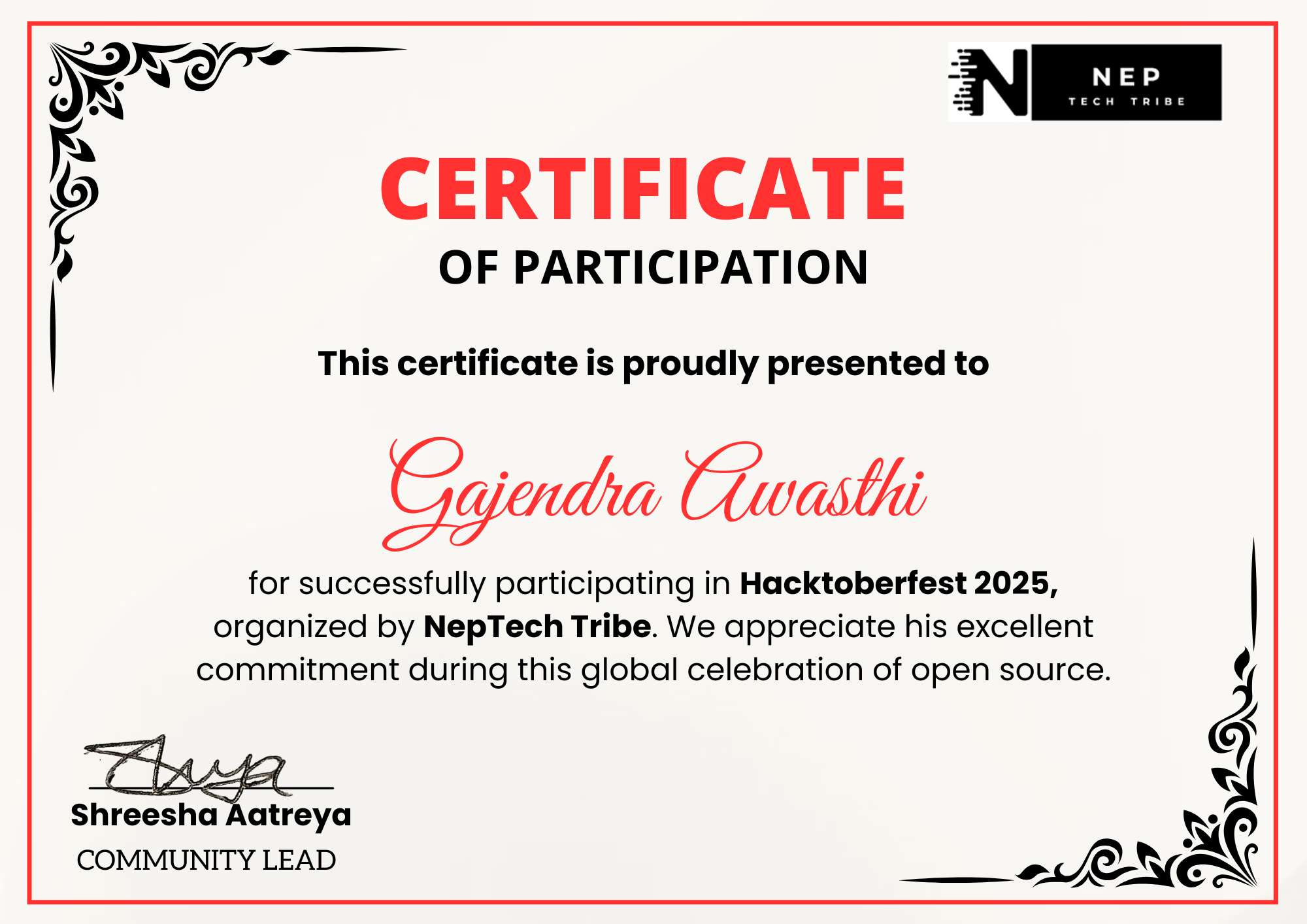 Hacktoberfest Open Source Badge